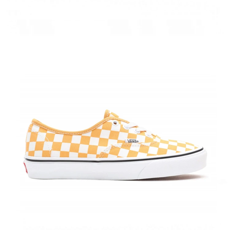Buty Vans Authentic Checkerboard Yellow Żółta szachownica
