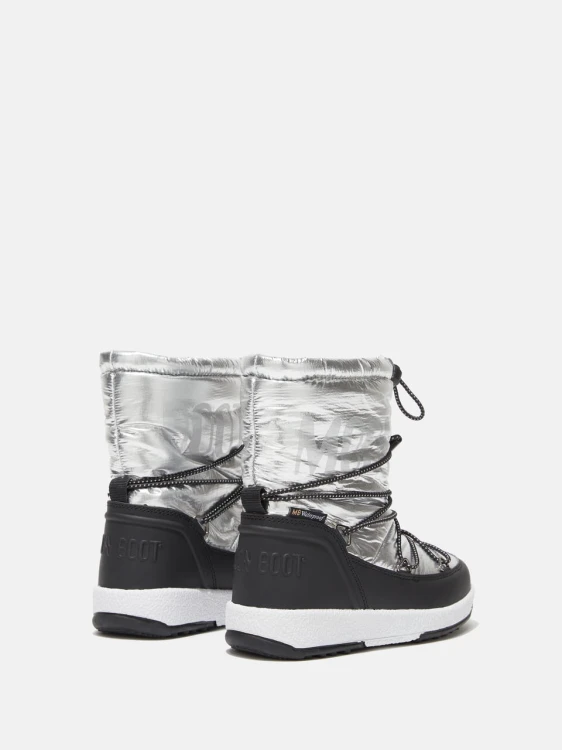 Moon Boot Jr Girl Boot Met Silver 71