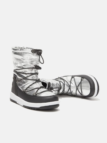 Śniegowce Dziecięce Moon Boot Jr Girl Boot Met Silver 71