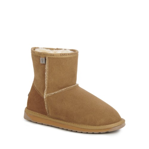 Buty Damskie Emu Australia Platinum Stinger Slim Mini Chestnut