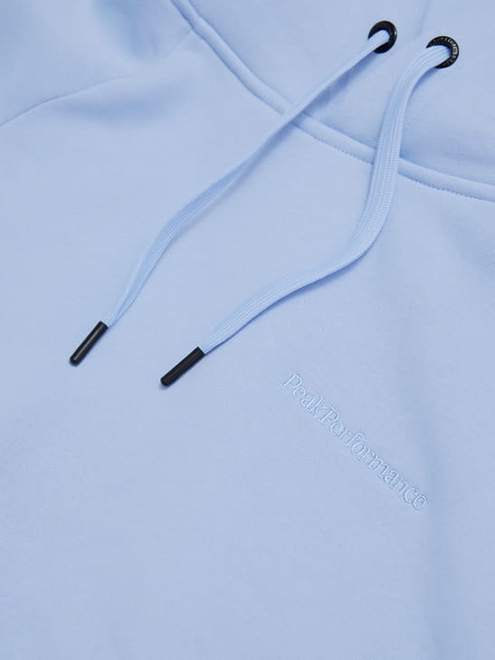 Peak Performance M Original Small Logo Hood Amity Blue
