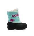 Śniegowce Dziecięce Sorel Childrens Snow Commander Ocean Surf