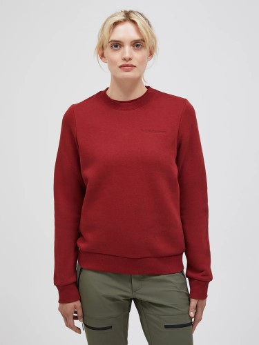 Bluza Damska Peak Performance Original Small Logo C Sundried Tomato