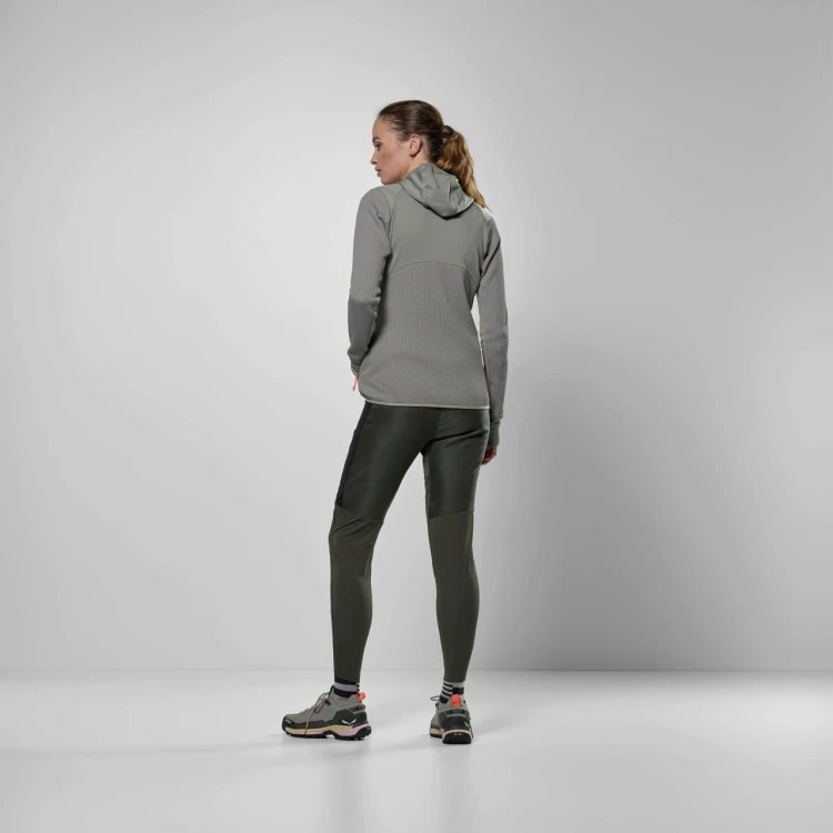 bluza-damska-salewa-puez-waffle-hybrid-polarite-shadow-zielona