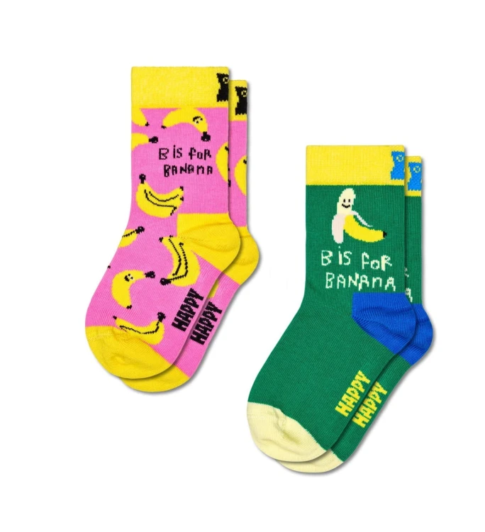 dwupak-skarpetek-dzieciecych-happy-socks-b-for-banana