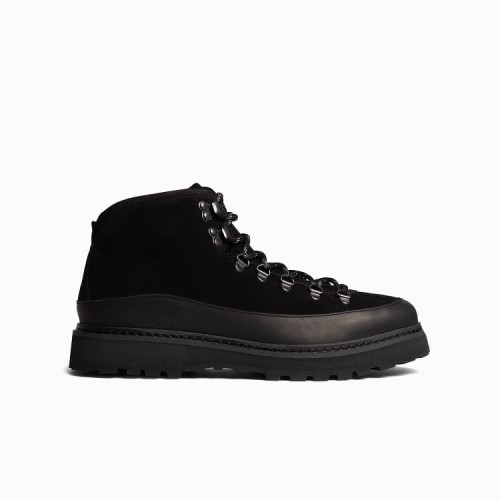 Core Cap Suede Black - Man