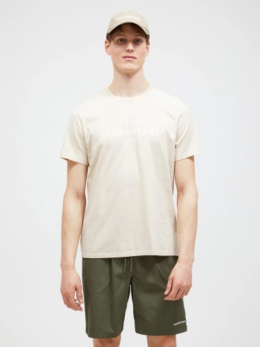bezowa-koszulka-meska-peak-performance-original-tee