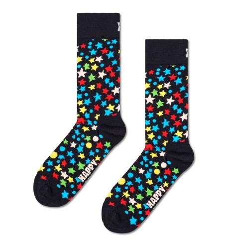czarne-skarpetki-happy-socks-stars