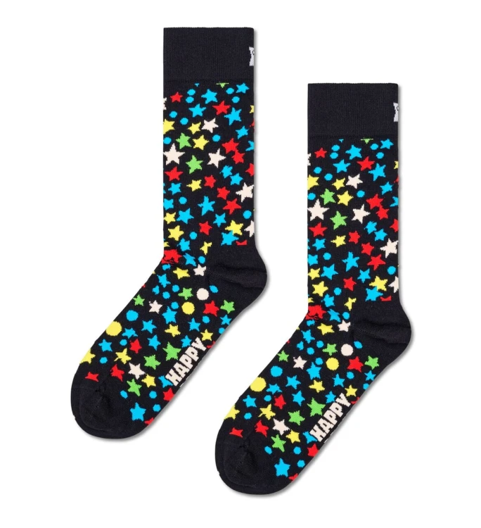 czarne-skarpetki-happy-socks-stars
