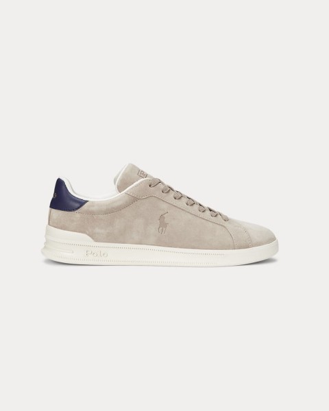 Buty Damskie Polo Ralph Lauren Heritage Court II Suede Milkshake