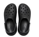 czarne-klapki-crocs-na-koturnie