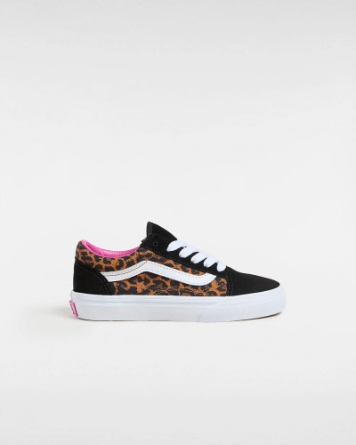 buty-dzieciece-vans-old-skool-leopard-pop-black