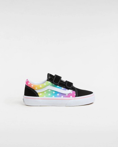 buty-dzieciece-vans-old-skool-v-glow-rainbow-black