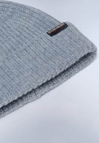 czapka-napapijri-foli-beanie-med-grey-melange-detal