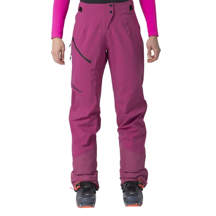 spodnie-damskie-dynafit-blacklight-3l-magenta-przod