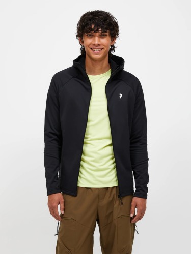 bluza-meska-peak-performance-rider-essentials-zip-hood-black-przod