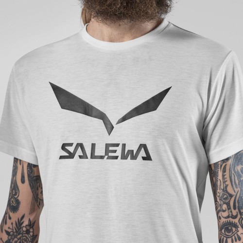 koszulka-meska-szybkoschnaca-salewa-solidlogo-dry-white-logo