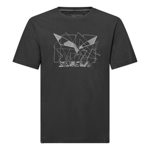 koszulka-meska-salewa-eagle-geometric-black-przod