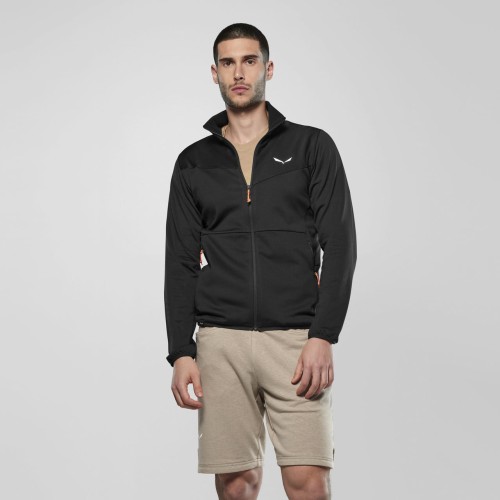 bluza-meska-salewa-puez-cammino-polarlite-black-out-przod