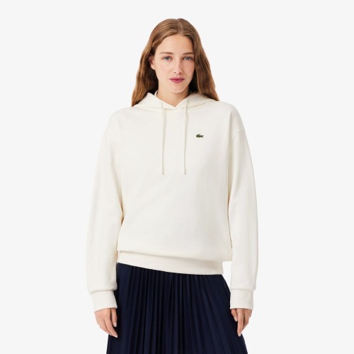 damska-bluza-z-kapturem-lacoste-oversized-fleece-blanc-przod