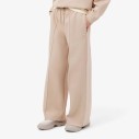damskie-spodnie-dresowe-lacoste-wide-leg-jersey-beige-przod