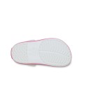 biale-klapki-dzieciececrocs-crocband-white-pink-crush-podeszwa