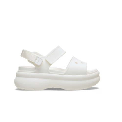 kremowe-sandaly-damskie-na-platformiecrocs-soho-y-strap-chalk-profil-bok