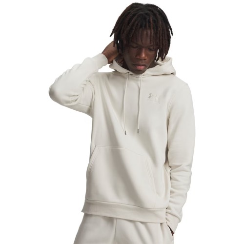meska-bluza-z-kapturem-under-armour-icon-fleece-summit-white-przod