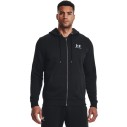 meska-bluza-rozpinana-under-armour-icon-fleece-fz-black-przod