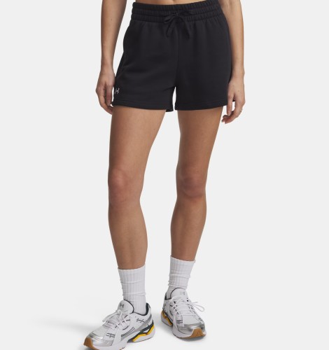 spodenki-damskie-under-armour-rival-fleece-black-przod