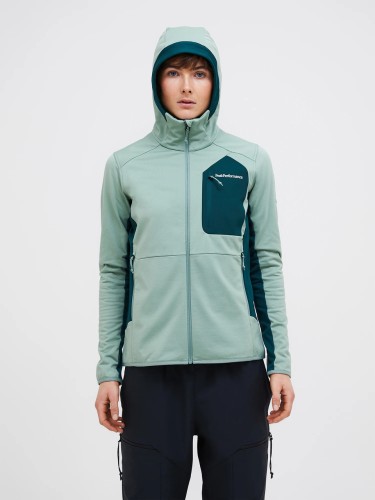 techniczna-bluza-damska-peak-performance-utility-light-zip-green-valley-przod