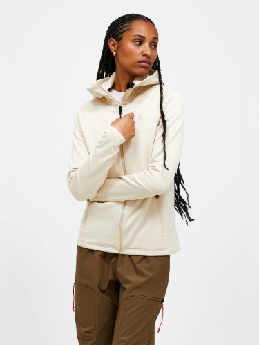 bluza-damska-peak-performance-rider-essentials-zip-hood-sand-fog-przod