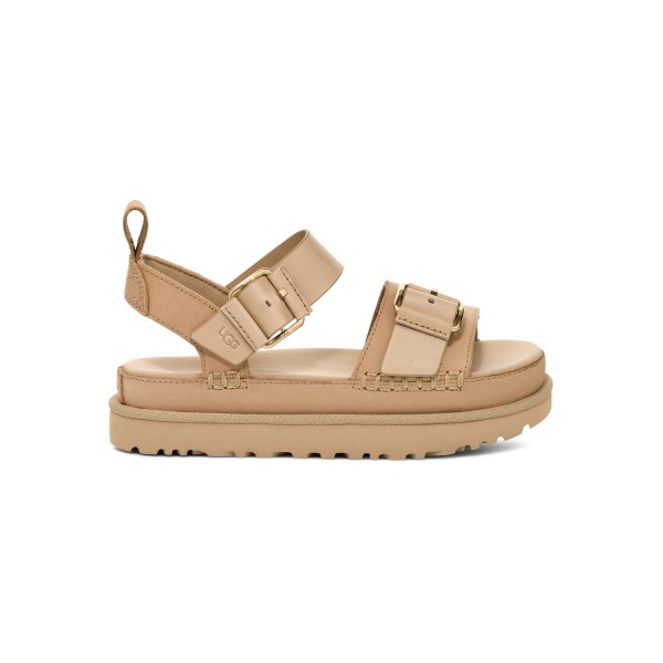 Skórzane Sandały Damskie UGG Goldenstar Villa Mustard Seed