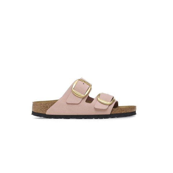Klapki Damskie Birkenstock Arizona Big Buckle Soft Pink