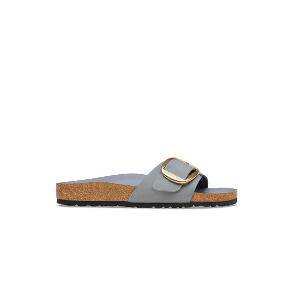 Klapki Damskie Birkenstock Madrid Big Buckle Basalt Gray