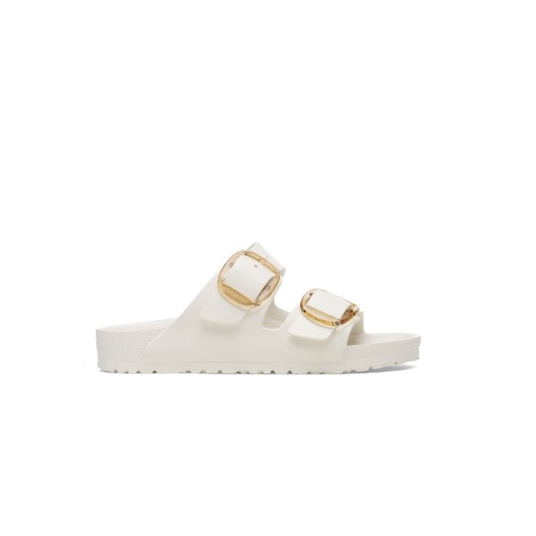 Klapki Damskie Birkenstock Arizona Big Buckle Eva Eggshell