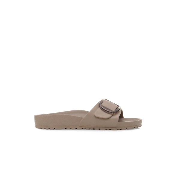 Klapki Damskie Birkenstock Madrid Big Buckle Eva Gray Taupe