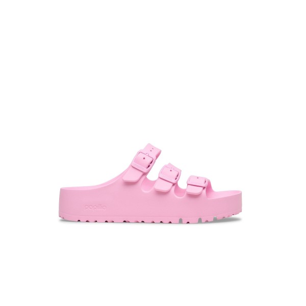Klapki Damskie Birkenstock Florida III Flex Platform Eva Fondant Pink