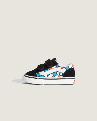 buty-dzieciece-vans-old-skool-v-painted-floral-bright-azure-bok
