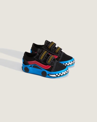 buty-dzieciece-vans-old-skool-v-car-black-blue-para