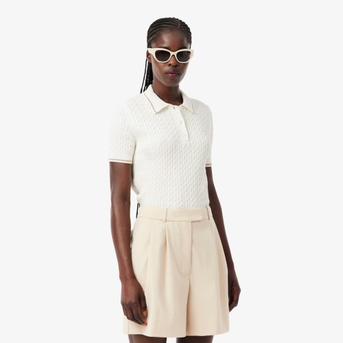 sweter-damski-polo-z-krotkim-rekawem-lacoste-blanc-przod