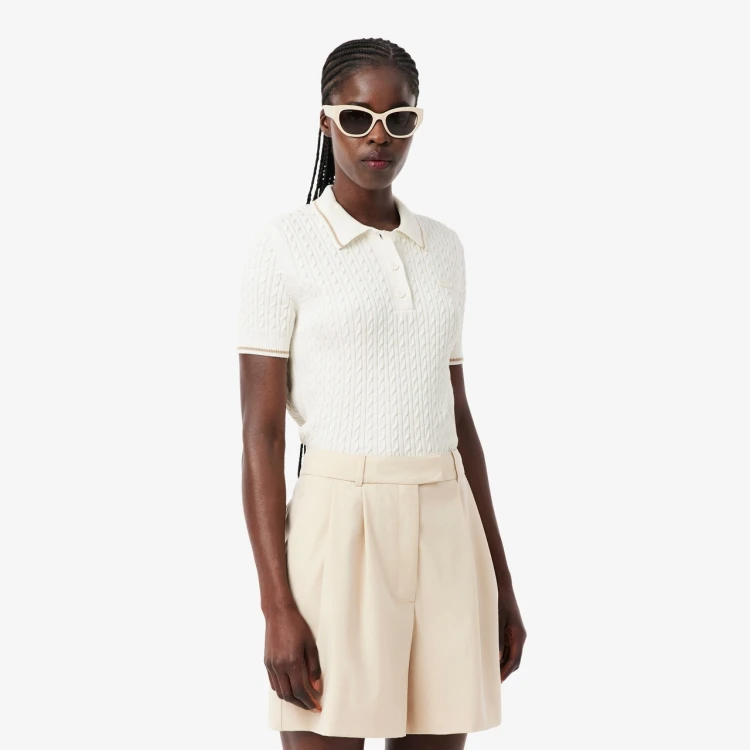 sweter-damski-polo-z-krotkim-rekawem-lacoste-blanc-przod