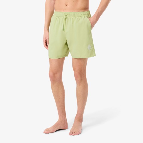 zielone-kapielowki-meskie-lacoste-diamond-logo-przod