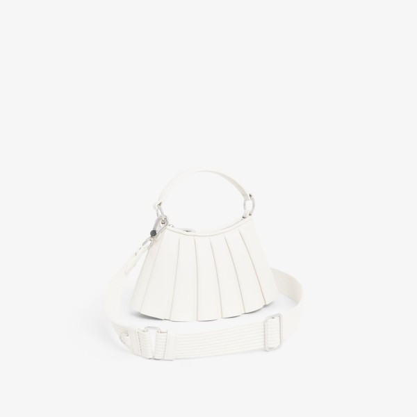 Skórzana torebka crossbody Lacoste Mini Lenglen Cristalline