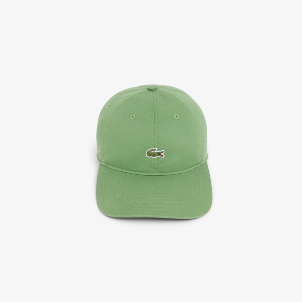Czapka z daszkiem Lacoste Cotton Twill Green