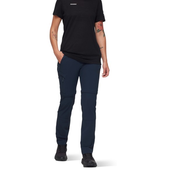 Spodnie trekkingowe Damskie Mammut Runbold IV Zip Off Marine