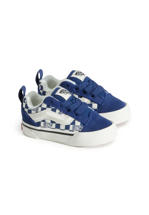 buty-dzieciece-vans-knu-skool-elastic-lace-geo-check-indigo-para-ukos