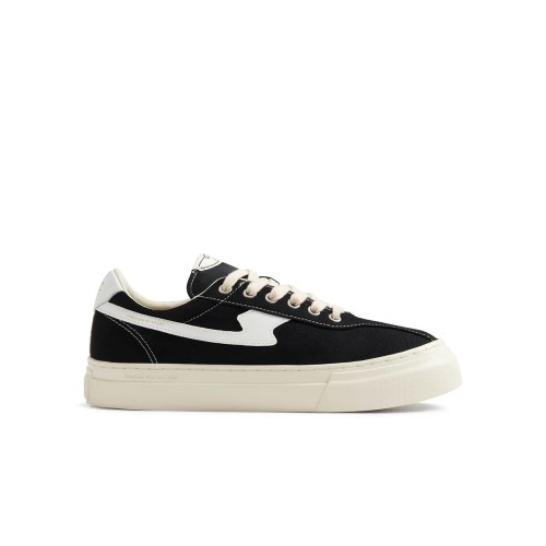 trampki-meskie-premium-stepney-workers-club-dellow-sstrike-cup-canvas-black-white-bok-profil