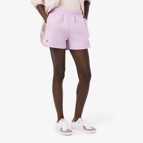 spodenki-damskie-lacoste-double-face-pique-rose-przod