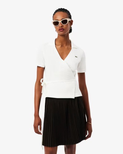 damska-koszulka-kopertowa-polo-lacoste-blanc-przod